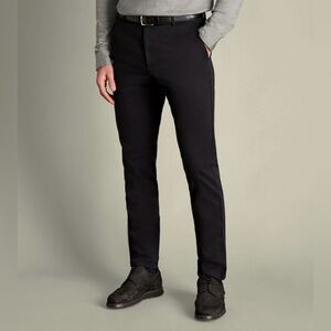 🔥New With Tags Ted Baker Ultimate Non-Iron Chinos Pants Slacks- Black Size 32R🔥